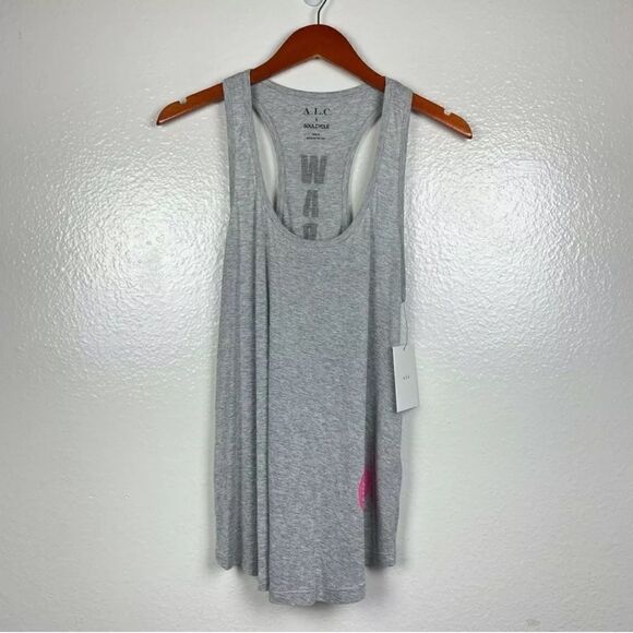 A.L.C. X Soulcycle Warrior Gray Racerback Tank S - Picture 8 of 13